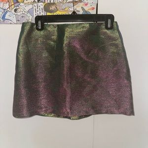 Urban Outfitters Metallic Skirt